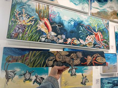 Shells Paddle Serving Board