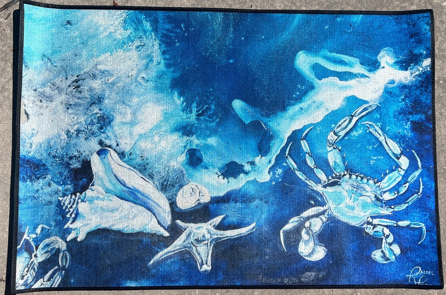 Midnight By The Sea Indoor/Outdoor Rug