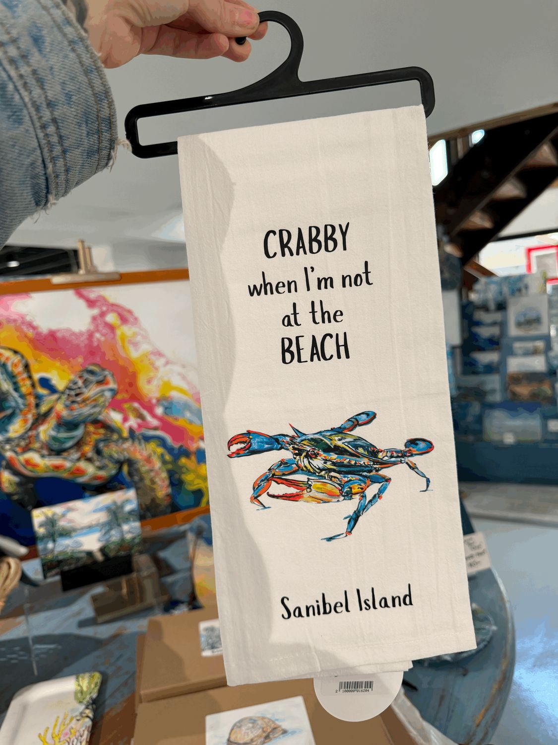 Crabby - Tea Towel