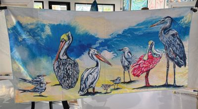 Birder's Dream Microfiber Beach Towel