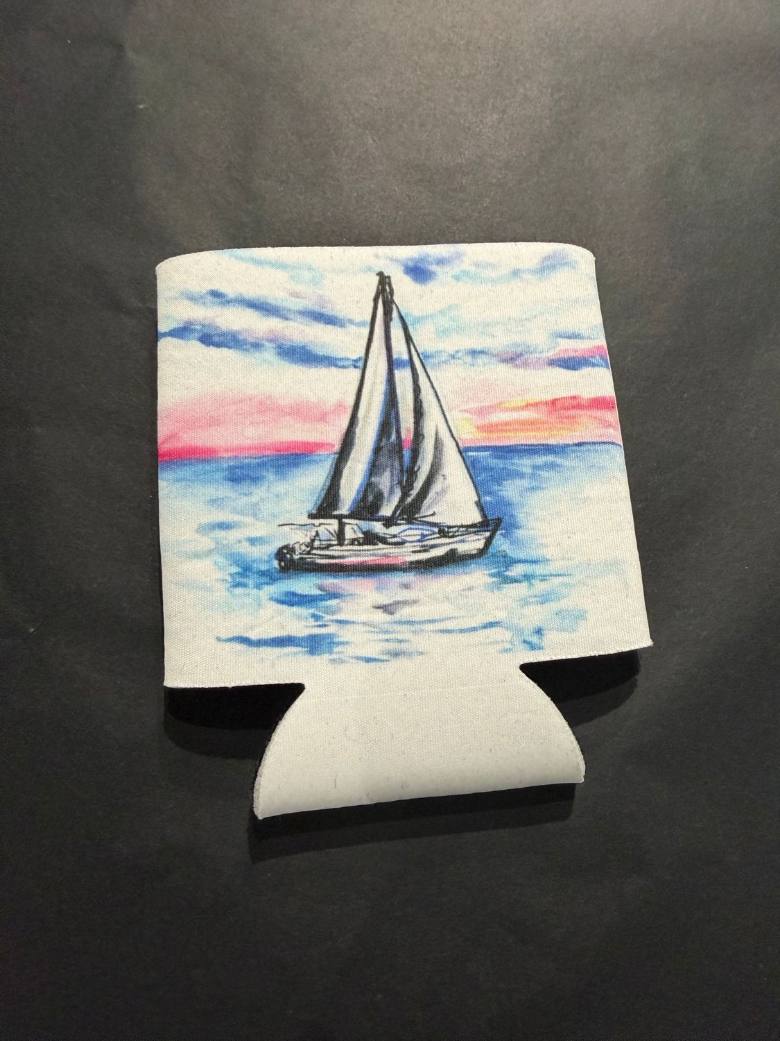 Sailboat Can Koozie