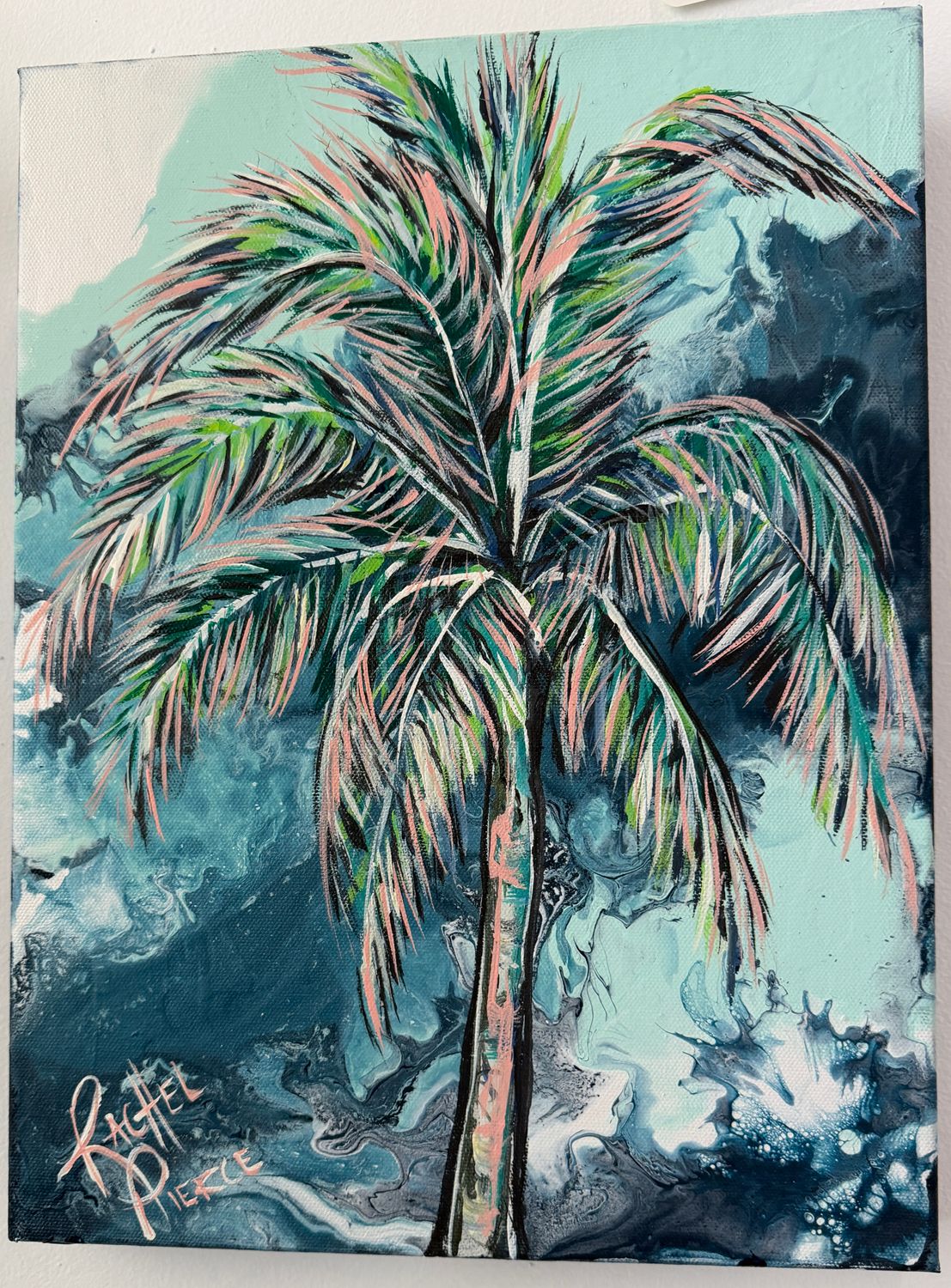 Single Neon Palm Original