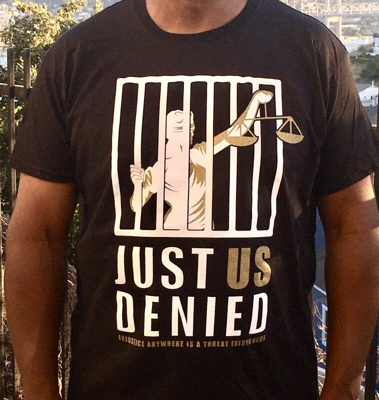 JUST US DENIED T-SHIRT