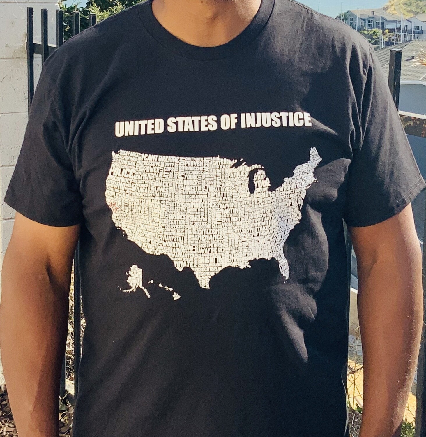 UNITED STATES OF INJUSTICE - BLACK &amp; WHITE