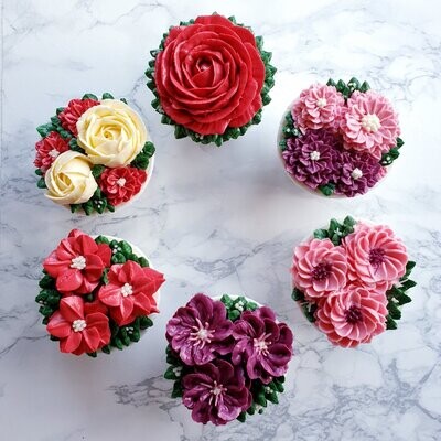 Cupcake Workshop Blumenstrauß