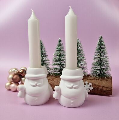 Kerzenständer "Weihnachtsmann" 2 Stück