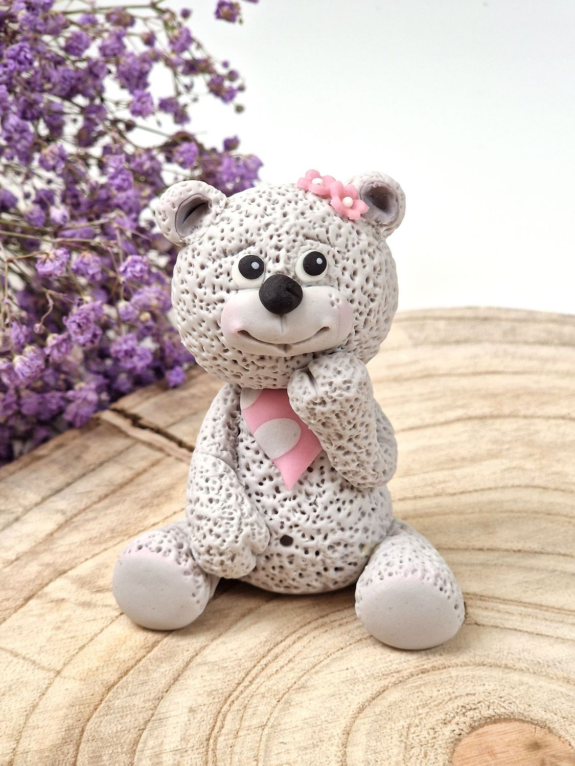 Fondant- Dekoration /Teddy "Sunny", Einzelstück!