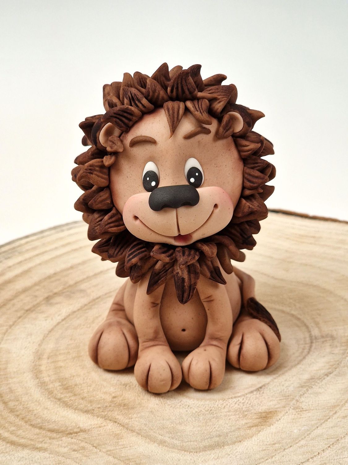 Fondant- Dekoration / Löwe "Rony", Einzelstück!