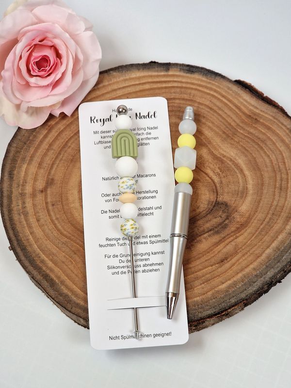 Royal Icing Nadel - Cookie Scribe Tool für Royal Icing Kekse + GRATIS KUGELSCHREIBER