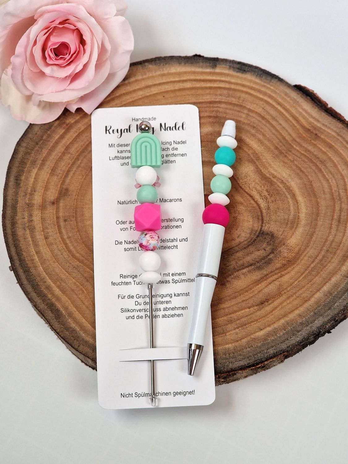 Royal Icing Nadel - Cookie Scribe Tool für Royal Icing Kekse + GRATIS KUGELSCHREIBER