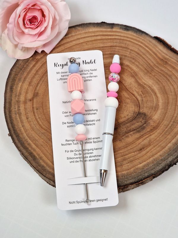 Royal Icing Nadel - Cookie Scribe Tool für Royal Icing Kekse + GRATIS KUGELSCHREIBER