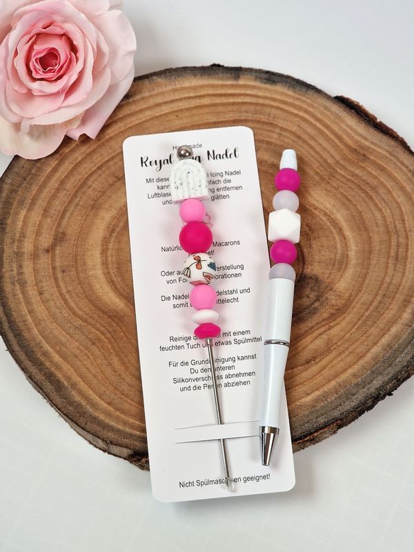 Royal Icing Nadel - Cookie Scribe Tool für Royal Icing Kekse + GRATIS KUGELSCHREIBER
