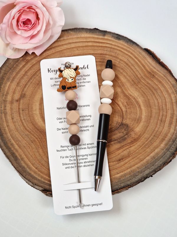 Royal Icing Nadel - Cookie Scribe Tool für Royal Icing Kekse + GRATIS KUGELSCHREIBER