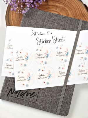 Sticker Sheets, Aufkleber "Rund ums Baby"