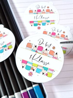 Sticker Sheets, Aufkleber "Schule"