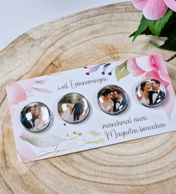 Personalisierbare Glasmagnete