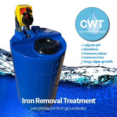 Iron &amp; Manganese Removal/Disinfection Unit