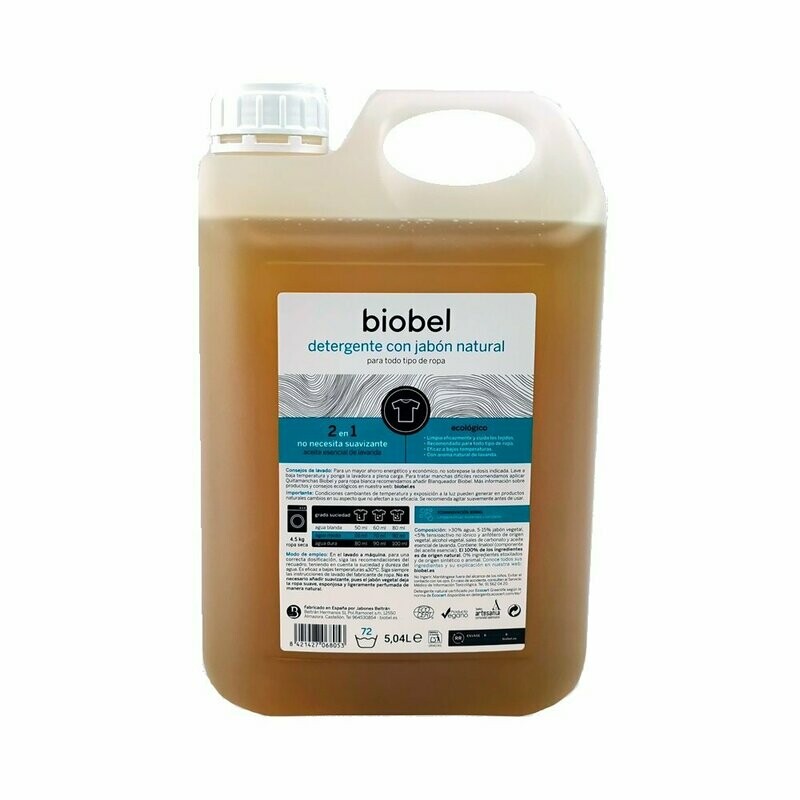 Detergente Ecológico 5L Biobel