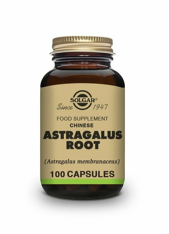 Astrágalus Chino Raíz 100 Cápsulas vegetales Solgar®
