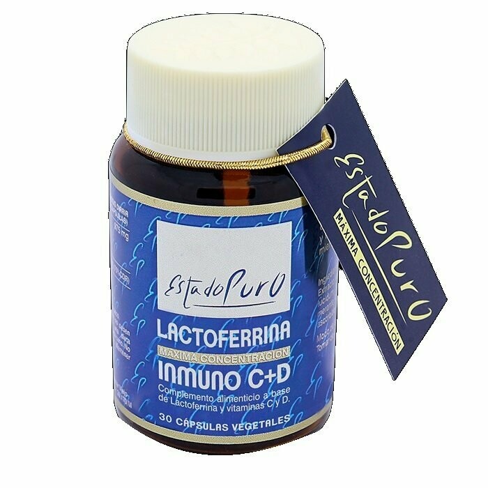 Lactoferrina Inmuno C+D 30 Cápsulas Estado Puro de Tongil