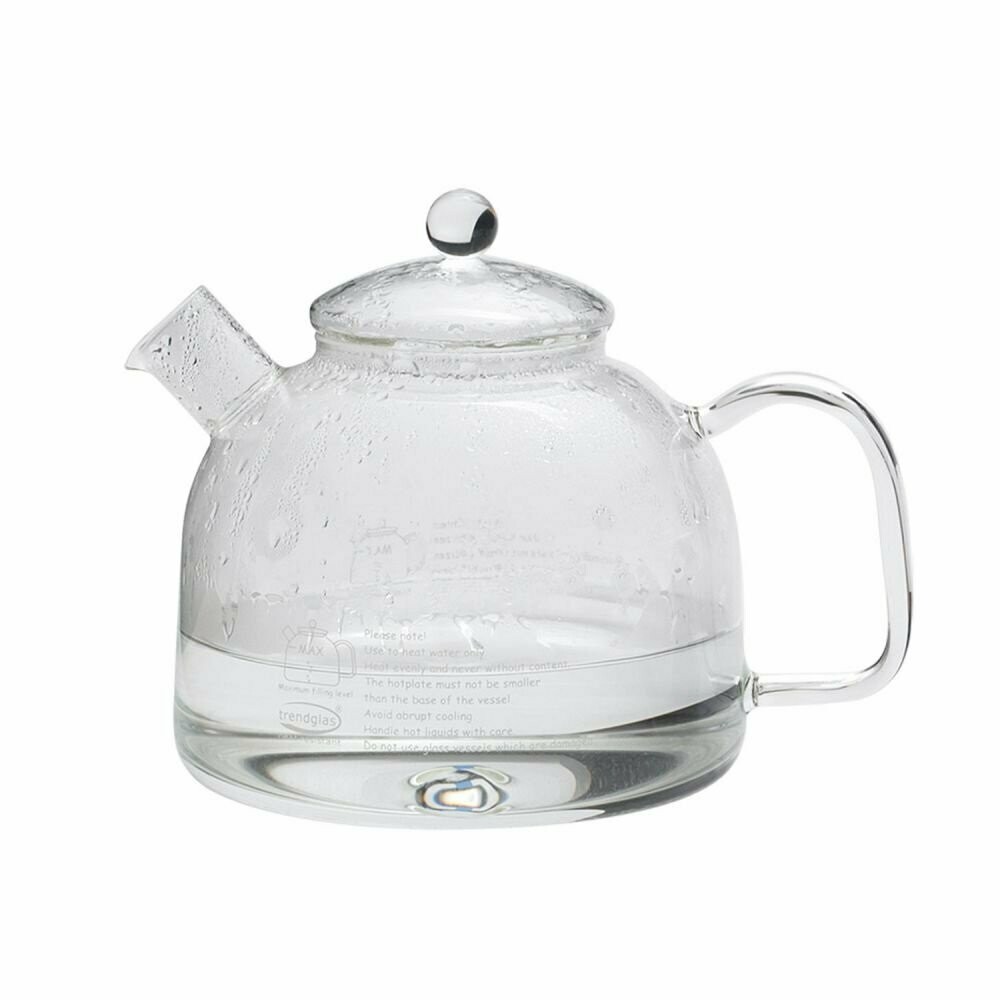Hervidor de agua TAOLANDIA® de cristal, 1.750 cc