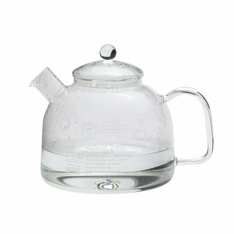 Hervidor de agua TAOLANDIA® de cristal, 1.750 cc