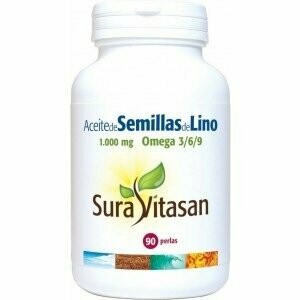 Aceite de Semillas de Lino 90 Perlas Sura Vitasan