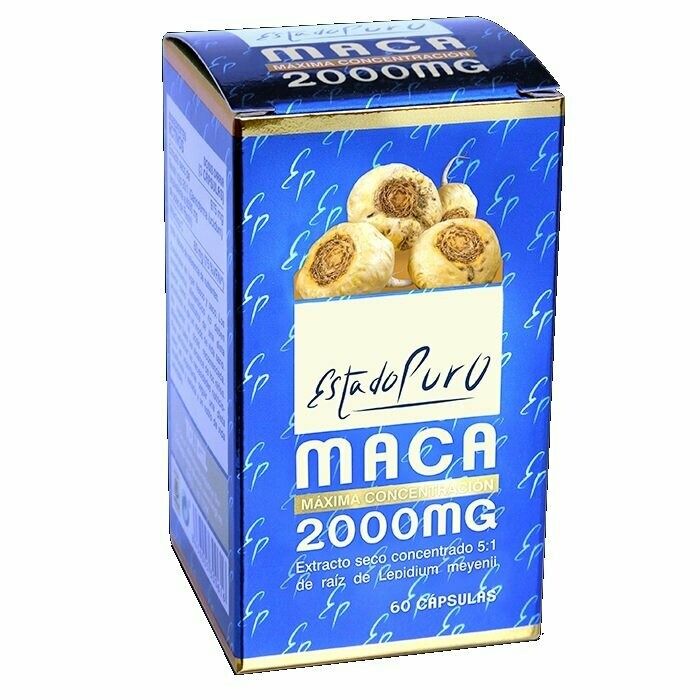 Maca 2000 mg 60 Cápsulas Estado Puro de Tongil