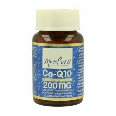 Coenzima-Q 10 200 mg. 30 Cápsulas Estado Puro de Tongil Coenzima-Q 10 200 mg. 30 Cápsulas Estado Puro de Tongil