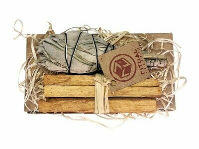 Pack Regalo 2 de Salvia Blanca y Palo Santo Ritual Incense