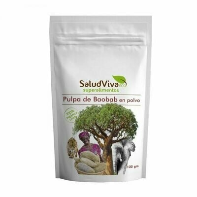 Pulpa de Baobab en Polvo ECO 125g SaludViva