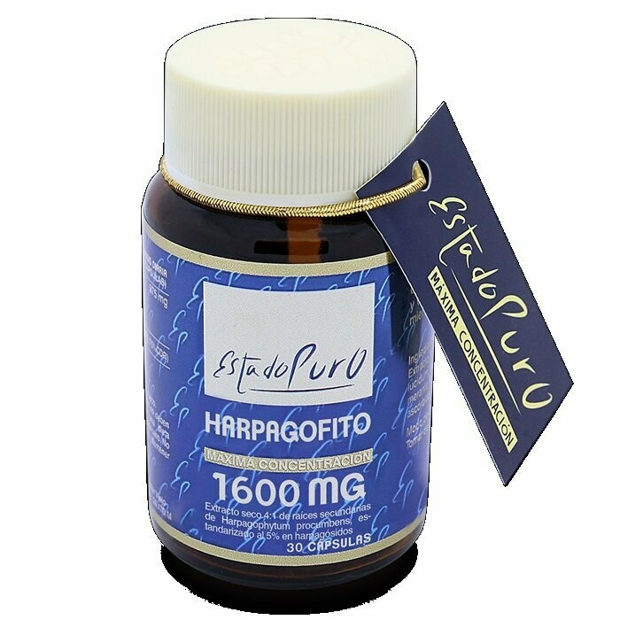 Harpagofito 1600mg 30 Cápsulas  Estado Puro de Tongil
