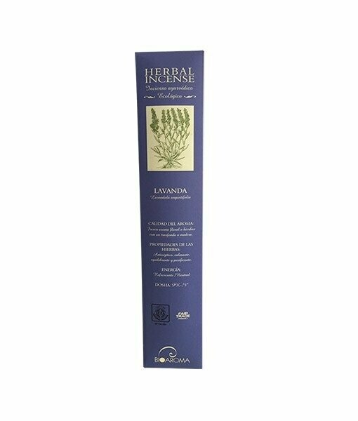 Incienso Ecológico Lavanda 12 varillas BioAroma