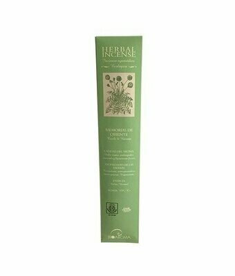 Incienso Ecológico Memorias Oriente 12 varillas BioAroma