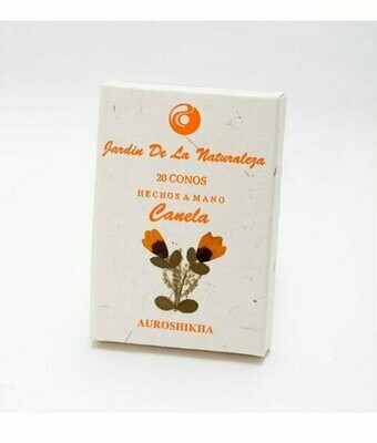 Incienso Conos Ecológicos Canela Auroshikha Incienso Conos Ecológicos Canela Auroshikha