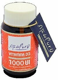 Vitamina D3 1000UI 100 Comprimidos Estado Puro de Tongil