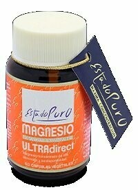 Magnesio Ultradirect 60 Cápsulas Vegetales Estado Puro de Tongil