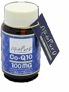Co-Q 10 100 mg 60 Cápsulas Vegetales Estado Puro de Tongil