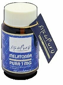 Melatonina Pura 1 mg 180 comprimidos Estado Puro de Tongil