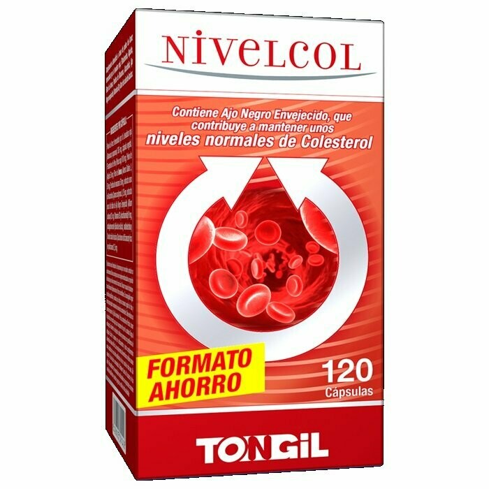 Nivelcol Formato Ahorro 120 Cápsulas Vegetales Tongil