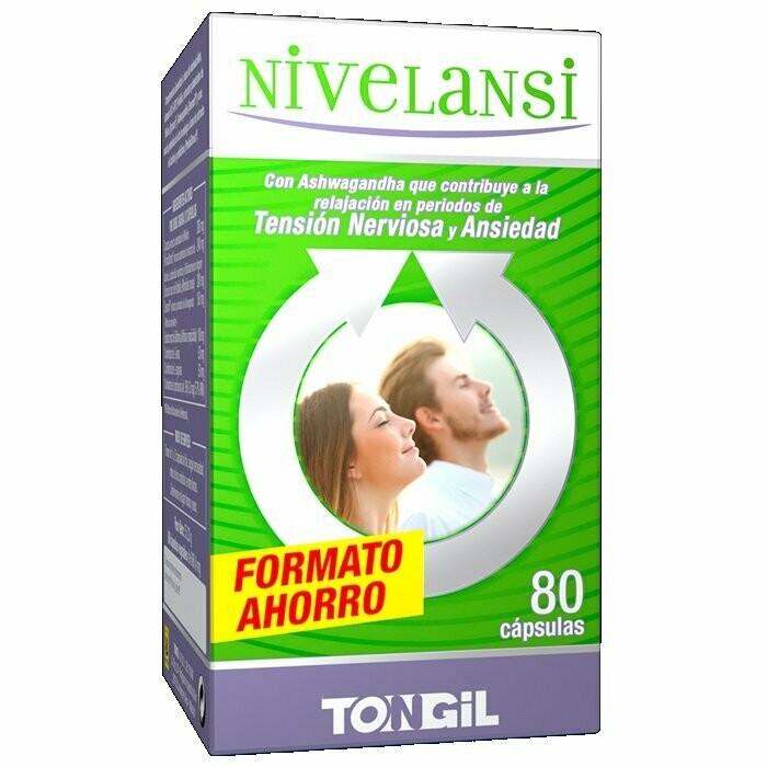 Nivelansi Formato Ahorro 80 Cápsulas Vegetales Tongil