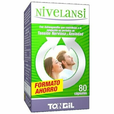 Nivelansi Formato Ahorro 80 Cápsulas Vegetales Tongil