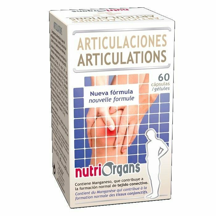 Articulaciones 60 Cápsulas Nutriorgans Tongil