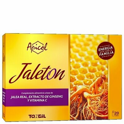 Apicol Jaleton 20 viales de 10 ml Tongil Apicol Jaleton 20 viales de 10 ml Tongil