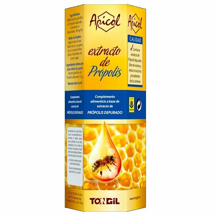 Apicol Extracto de Própolis 60 ml Tongil