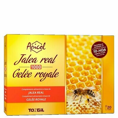 Apicol Jalea Real 1000 20 viales de 10 ml Tongil