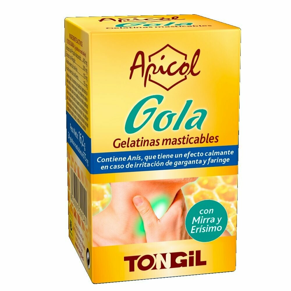 Apicol Gola 24 gelatinas masticables Tongil