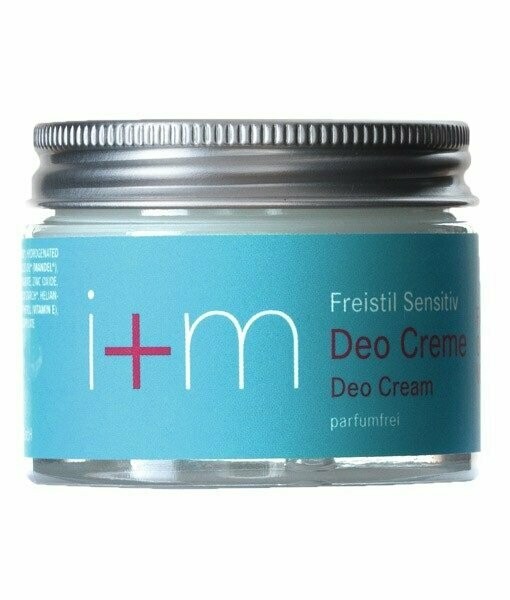 Desodorante crema Pieles Sensibles 30 ml. Sin Fragancia i+m