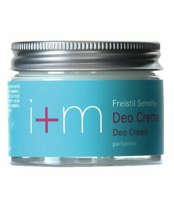 Desodorante crema Pieles Sensibles 30 ml. Sin Fragancia i+m