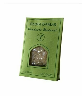 Resina aromática Goma damar 50 gr. Auroshikha